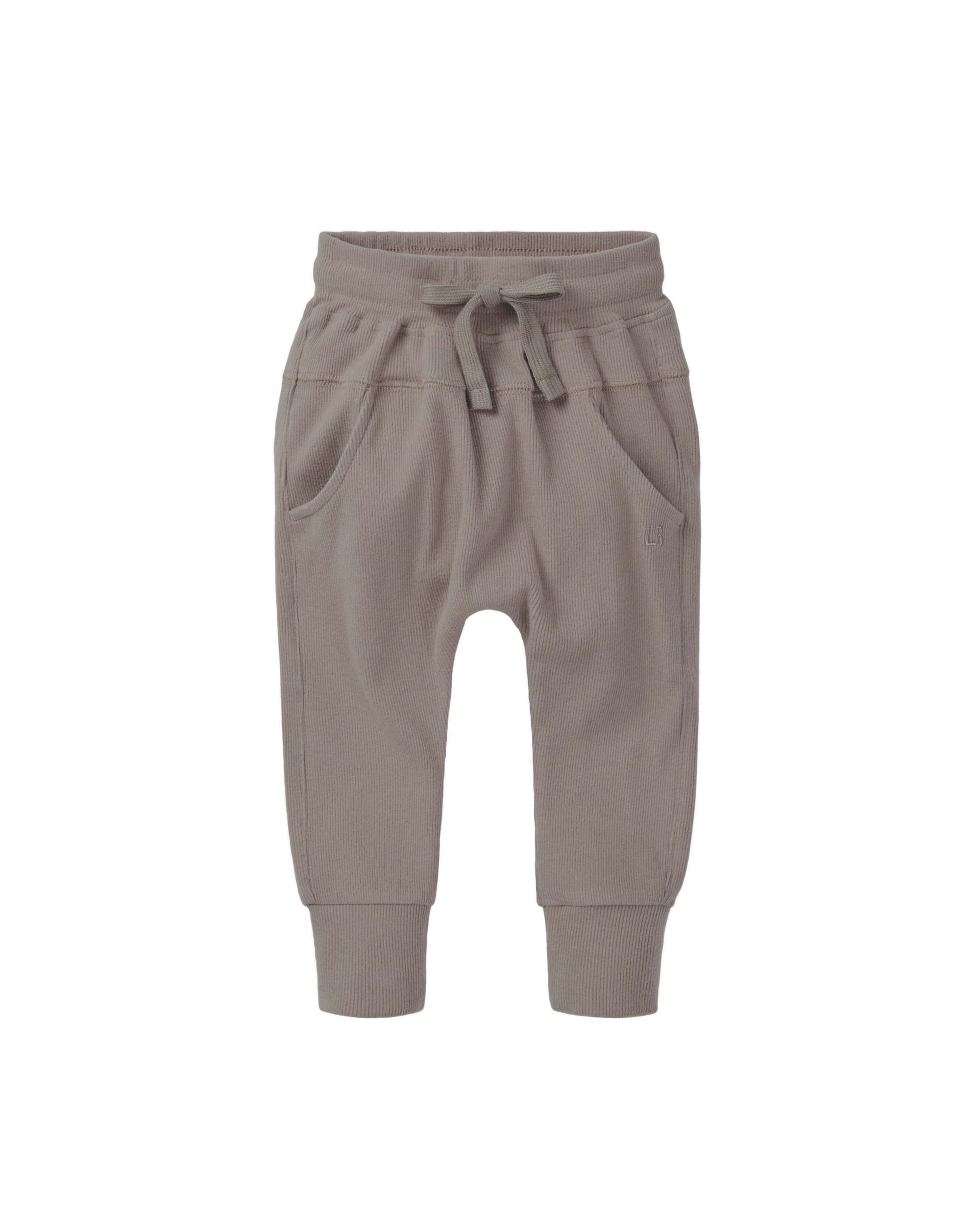 Ribbed Jogger - Mushroom
