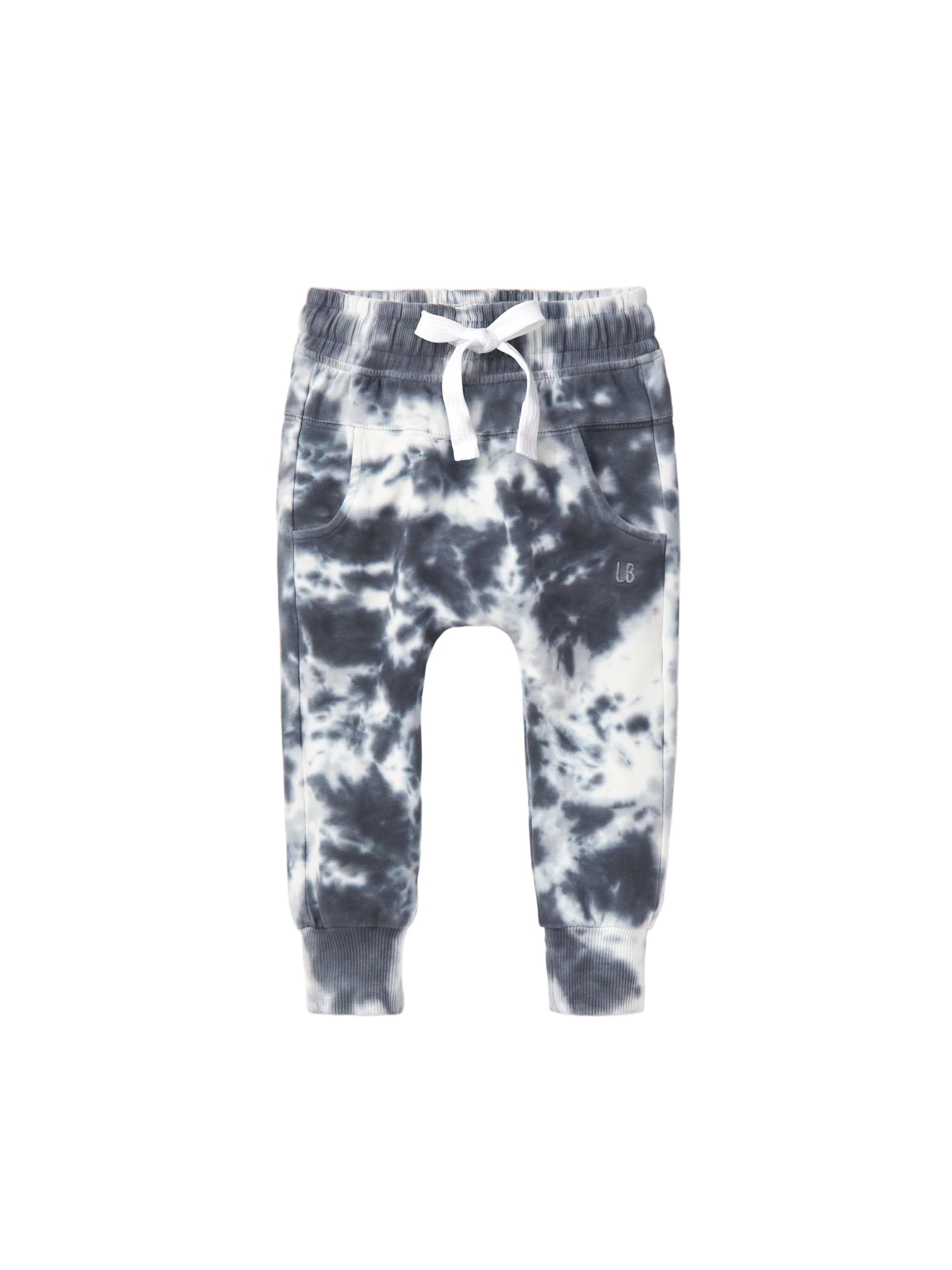 Marble Joggers- Blue