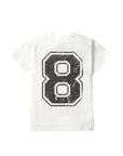 8th Birthday Elevated Tee - White