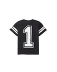 Varsity 1st Birthday Elevated Tee - Black