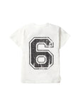 6th Birthday Elevated Tee - White
