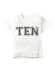 10th Birthday Elevated Tee - White