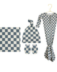 Miles Newborn Hat Bundle (Gown)