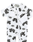 Bamboo Zip Romper | Monster Blaze