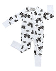 Bamboo Zip Romper | Monster Blaze
