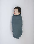 Charcoal Bamboo Stretch Swaddle