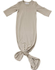 Oatmeal Bamboo Knot Gown
