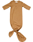 Mustard Bamboo Knot Gown