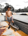 Hybrid Swim Trunks in Thrasher || SIGN UP FOR RESTOCKS