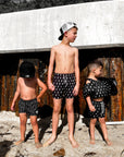 Hybrid Swim Trunks in Cobain