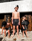 Hybrid Swim Trunks in Cobain