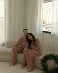 Men's Bamboo Pajamas | Red Gingham