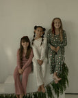 Pre-Teen Flare Bamboo Pajamas | Red Gingham