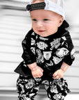 Short Sleeve Hoodie in Born To Be Wild