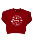 Cupid's Brewing Co Child Waffle Sleeve Sweatshirt