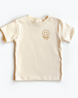 Drippy Smiley - Pocket Style Tee
