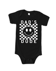 Dad's Dude Checkered Onesie