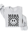 Mama Checkered Sweatshirt