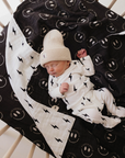 Muslin Quilt | ff Smile Black & White Bolt