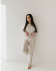 Women's Bamboo Pajama | Smile Checkerboard