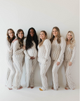 Women's Bamboo Pajama | Smile Checkerboard