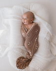 Bamboo Swaddle | Desert Clay ff Smile