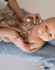 Bamboo Swaddle | Desert Clay ff Smile