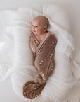 Bamboo Swaddle | Desert Clay ff Smile