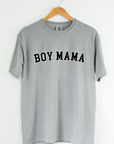 Boy Mama Bold Outline Varsity Tee