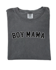 Boy Mama Bold Outline Varsity Tee