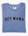 Boy Mama Bold Outline Varsity Tee
