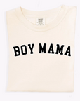 Boy Mama Bold Outline Varsity Tee