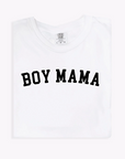 Boy Mama Bold Outline Varsity Tee