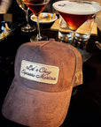 Let's Chug Espresso Martinis - Brown Corduroy Trucker Hat