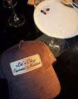 Let's Chug Espresso Martinis - Brown Corduroy Trucker Hat