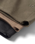 STORY FLASH SALE Raw Edge Harem Shorts - Dark Moss (Large Sizes)