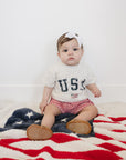 American Flag Plush Blanket