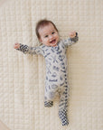 Bamboo Zip Romper | Home Run