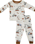 Construction Trucks Ribbed Cozy Set