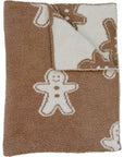 Gingerbread Plush Blanket