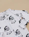 Bamboo Zip Romper | Cool Santa
