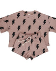 Shorts Set | Mocha Bolts