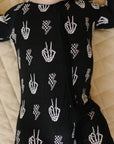 Bamboo Zip Romper | Skelly Vibes