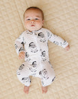 Bamboo Zip Romper | Cool Santa