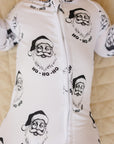 Bamboo Zip Romper | Cool Santa