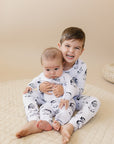 Bamboo Zip Romper | Cool Santa