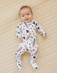 Bamboo Zip Romper | Sk8er