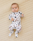Bamboo Zip Romper | Sk8er