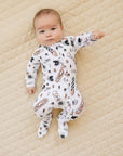 Bamboo Zip Romper | Sk8er