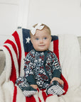American Flag Plush Blanket